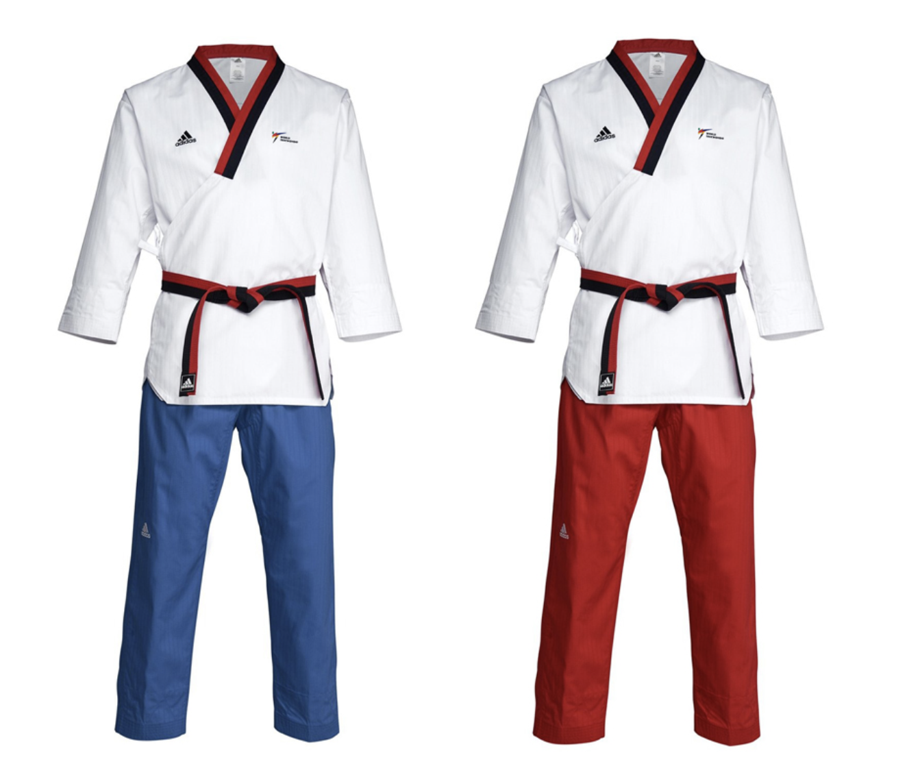 Adidas WT Approved Poomsae Youth Female (Red pants)