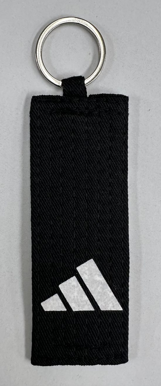 [Limited Edition] Adidas black belt mini keychain