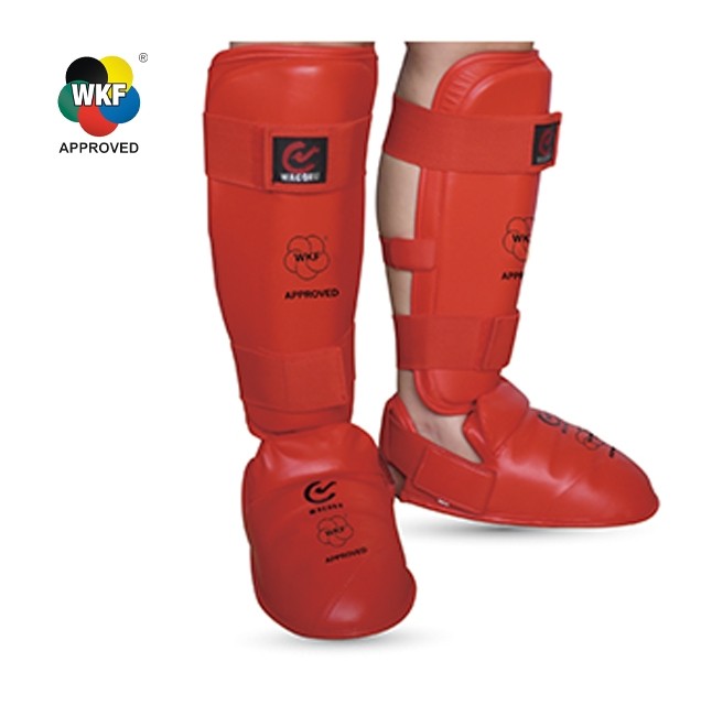 Wacoku WKF Approved Karate Shin and Instep Guard